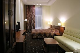 Двухместный номер Business двуспальная кровать, Отель Орбита, Усинск