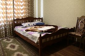 Двухместный номер Стандарт (корпус 1,2) с видом на город двуспальная кровать, Отель Четыре Сезона, Грозный