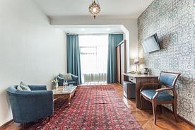 Двухместный люкс двуспальная кровать, Отель Шелковый Путь, Санкт-Петербург