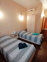 Двухместный номер Уют с видом на город 2 отдельные кровати, Отель Гостиничный комплекс Залесный, Казань