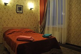 Двухместный люкс с красивым видом из окна двуспальная кровать, Отель Гостиничный комплекс Залесный, Казань