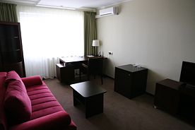 Двухместный Люкс с видом на город 2 отдельные кровати, Отель Панорама, Изворотень