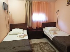 Двухместный номер Стандартный с видом на внутренний двор 2 отдельные кровати, Отель Гостиница Рубикон, Владимир