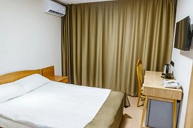 Одноместный номер Комфорт Плюс с видом на город односпальная кровать, Отель Гостиница Чайка, Сызрань
