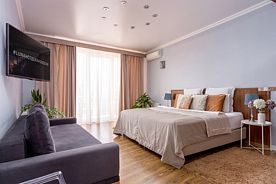 Номер Deluxe с балконом, Отель LUNA Hotel Krasnodar, Краснодар