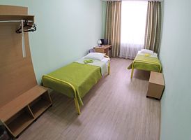 Двухместный номер Economy 2 отдельные кровати, Отель Большой Урал на Малышева, Екатеринбург