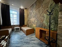 Кровать в общем номере, Отель Гостиница Дельта, Астрахань