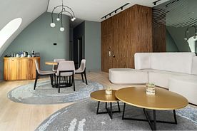 Двухместный люкс с террасой двуспальная кровать, Отель Гостиница Radisson Blu Hotel, Ростов-на-Дону, Ростов-на-Дону