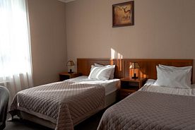 Двухместный номер Комфорт 2 отдельные кровати, Отель Корона, Георгиевск