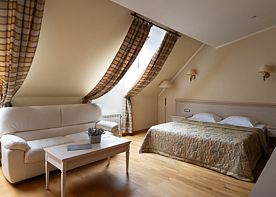Двухместный полулюкс двуспальная кровать, Отель Hotel Kochubey-Sentre, Пушкин