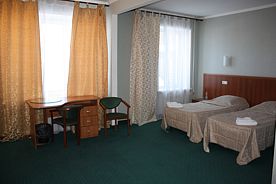 Двухместный номер Comfort 2 отдельные кровати, Отель Гостиница Звезда,  Алексеевка