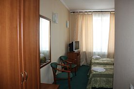 Двухместный номер Economy 2 отдельные кровати, Отель Гостиница Звезда,  Алексеевка