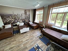 Кровать в общем номере Америка, Отель Форсаж, Бийск