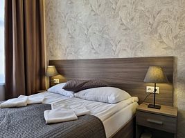 Двухместный номер Economy с видом на город двуспальная кровать, Отель 338 на Мира, Санкт-Петербург