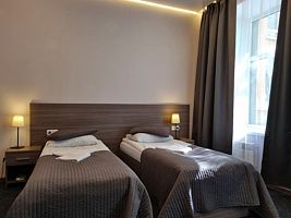 Двухместный номер Standard с видом на город 2 отдельные кровати, Отель 338 на Мира, Санкт-Петербург