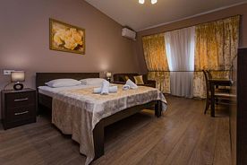 Двухместный номер Deluxe двуспальная кровать, Отель Цветной 5, Сочи