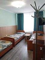 Двухместный номер Standard с видом на внутренний двор 2 отдельные кровати, Отель Байкальская Жемчужинка, Северобайкальск