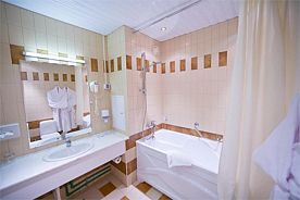 Двухместный полулюкс с включенным посещением спорткомплекса двуспальная кровать, Отель Нептун, Санкт-Петербург