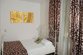 Двухместный номер Standard с видом на город двуспальная кровать, Отель Lucky, Омск