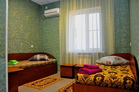 Двухместный номер Standard 2 отдельные кровати, Отель Гостиничный Комплекс Солнечный, Волгоград