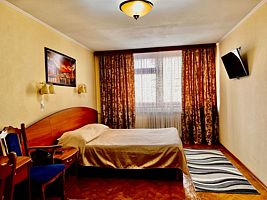 Одноместный номер Comfort односпальная кровать, Отель Адрия, Мегион