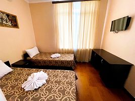 Двухместный номер Standard с красивым видом из окна 2 отдельные кровати, Отель Комфорт, Изобильный
