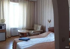 Двухместный люкс №17 двуспальная кровать, Отель Прометей, Краснотурьинск