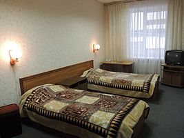 Двухместный номер Стандарт 2 отдельные кровати, Отель Баринова роща, Владимир