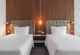 Двухместный номер Standard с видом на город 2 отдельные кровати, Отель Hilton Санкт-Петербург Expoforum, Санкт-Петербург