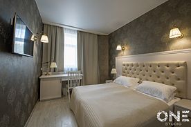 Двухместный номер Economy с видом на город двуспальная кровать, Отель Лампа, Казань