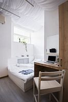 Двухместный номер Standard двуспальная кровать, Капсульный отель InterQUBE Третьяковская, Москва