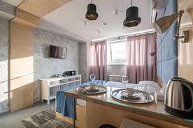 Двухместный номер Standard Transformer с видом на город двуспальная кровать, Отель Погости на Славянском Бульваре, Москва