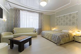 Двухместный номер Комфорт двуспальная кровать, Отель Беркут, Нижний Новгород