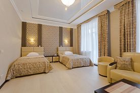 Двухместный номер Комфорт 2 отдельные кровати, Отель Беркут, Нижний Новгород