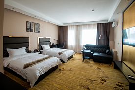 Двухместный номер Comfort 2 отдельные кровати, Отель Гостинично-развлекательный комплекс Золотое Время, Хабаровск