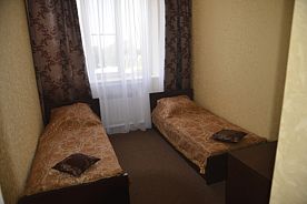 Двухместный номер Standard 2 отдельные кровати, Отель Гостиница Пушкарская, Лебедянь