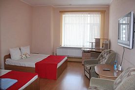 Четырёхместный номер Standard, Отель Ухта, Озёрный