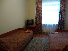 Двухместный номер Standard 2 отдельные кровати, Отель Служебная, Великие Луки