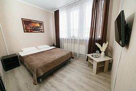 Двухместный номер Стандарт №11 двуспальная кровать, Гостиница Парк-Отель Польский Городок, Нефтекамск