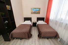 Двухместный номер Стандарт №4 2 отдельные кровати, Гостиница Парк-Отель Польский Городок, Нефтекамск
