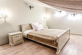 Двухместный номер Superior Мансарда двуспальная кровать, Арт-отель Александровский, Кострома