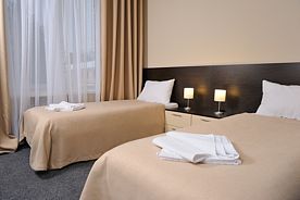Двухместный номер 2 отдельные кровати, Отель Павлов, Омск