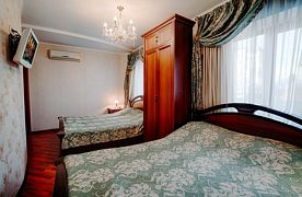 Люкс с 2 комнатами с балконом, Отель Соул Плэйс, Краснодар