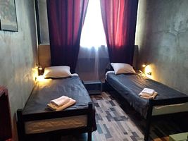 Двухместный номер Улучшенный 2 отдельные кровати, Отель Диана, Москва