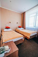 Двухместный люкс 2 отдельные кровати, Отель Парус, Якутск