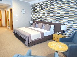 Двухместный номер Deluxe двуспальная кровать, Отель Гостиница Юрибей, Салехард