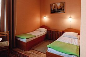 Двухместный номер Стандарт 2 отдельные кровати, Отель ГРК Горки, Сысерть