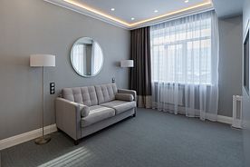 Двухместный люкс с 2 комнатами двуспальная кровать, Отель Silver House, Магадан