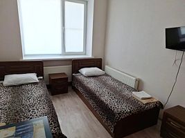 Двухместный номер Economy 2 отдельные кровати, ЕврОтель, Верхнерусское