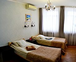 Двухместный номер Standard 2 отдельные кровати, Отель Кызыл Бозау, Набережные Челны